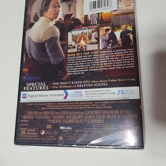 Father Stu staring Mark Wahlberg DVD-New - Picture 4 of 6